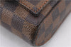 Authentic Louis Vuitton Damier Geronimos Waist Body Bag N51994 LV 5421E