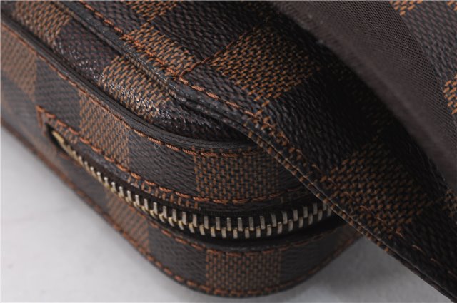 Authentic Louis Vuitton Damier Geronimos Waist Body Bag N51994 LV 5421E