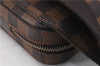 Authentic Louis Vuitton Damier Geronimos Waist Body Bag N51994 LV 5421E