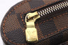 Authentic Louis Vuitton Damier Geronimos Waist Body Bag N51994 LV 5421E
