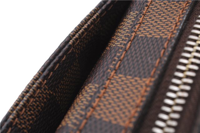 Authentic Louis Vuitton Damier Geronimos Waist Body Bag N51994 LV 5421E