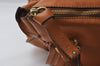 Authentic Chloe Marcie Large Vintage Shoulder Hand Bag Leather Brown 5421I