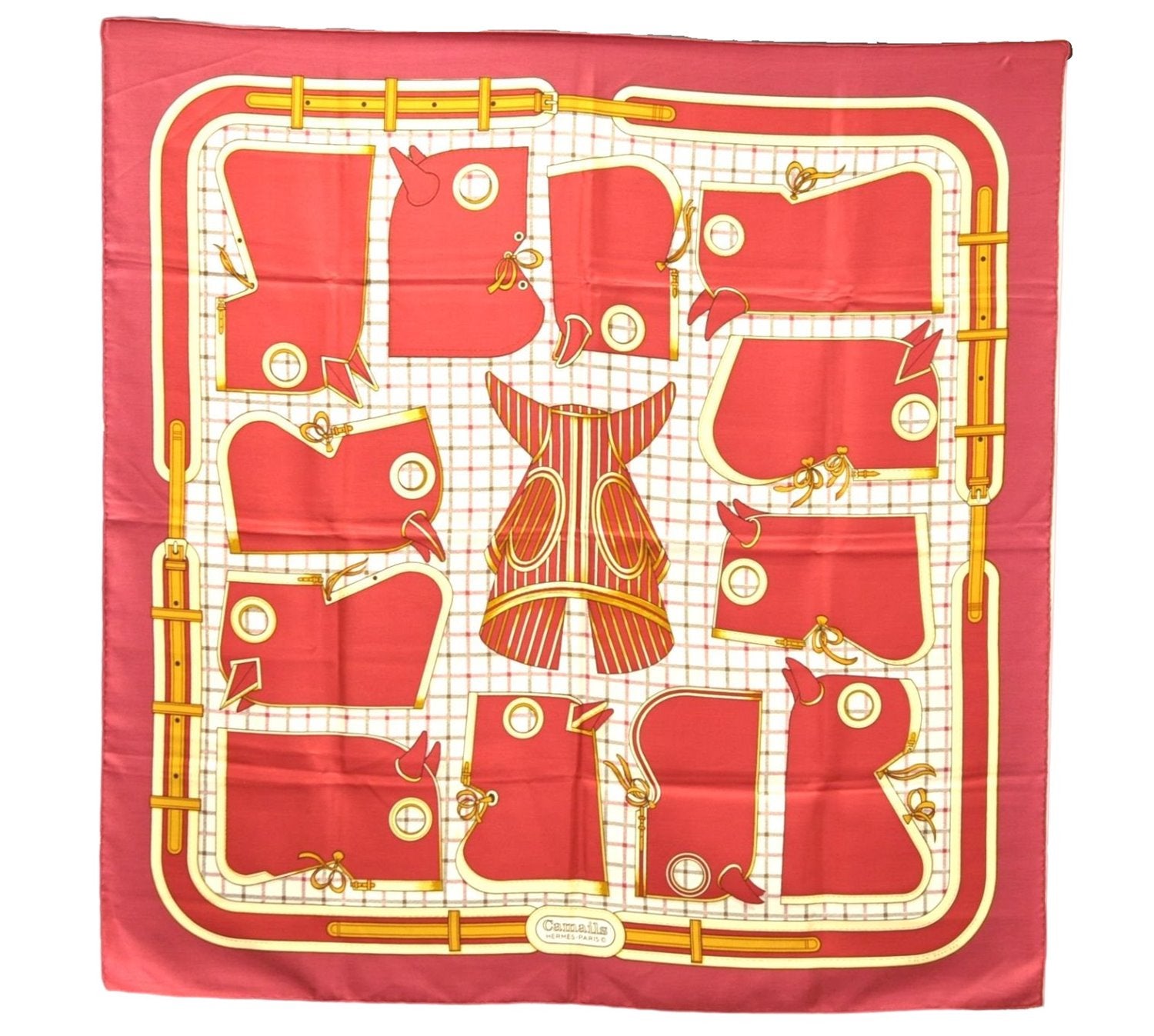 Authentic HERMES Carre 90 Scarf 