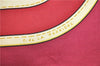 Authentic HERMES Carre 90 Scarf "Camails" Silk Bordeaux Red 5424D