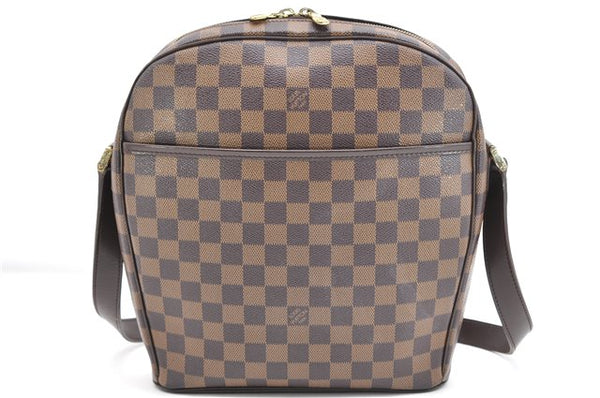 Authentic Louis Vuitton Damier Ipanema GM Shoulder Cross Bag N51292 LV 5427F