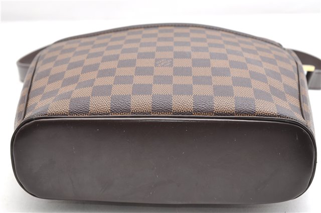 Authentic Louis Vuitton Damier Ipanema GM Shoulder Cross Bag N51292 LV 5427F