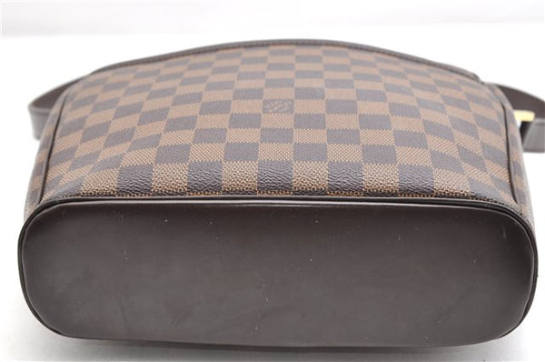 Authentic Louis Vuitton Damier Ipanema GM Shoulder Cross Bag N51292 LV 5427F