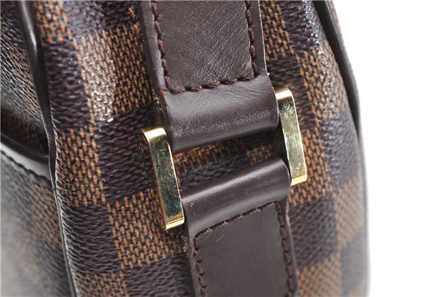Authentic Louis Vuitton Damier Ipanema GM Shoulder Cross Bag N51292 LV 5427F