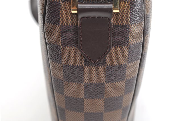 Authentic Louis Vuitton Damier Ipanema GM Shoulder Cross Bag N51292 LV 5427F