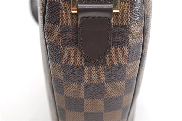 Authentic Louis Vuitton Damier Ipanema GM Shoulder Cross Bag N51292 LV 5427F