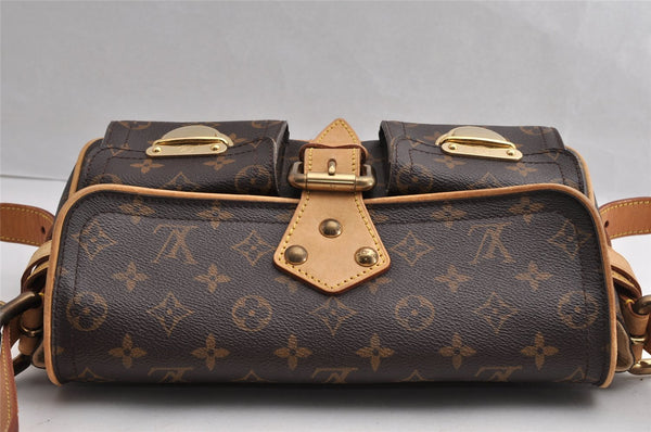Authentic Louis Vuitton Monogram Hudson PM Shoulder Bag Purse M40027 LV 5427I
