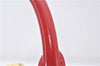 Authentic Louis Vuitton Epi Alma PM Hand Bag Red M52147 LV 5428E