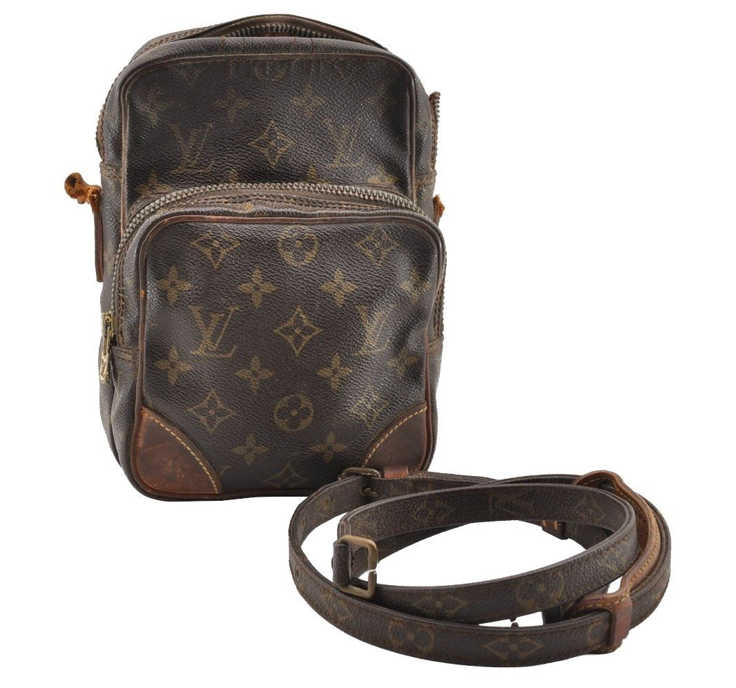 Authentic Louis Vuitton Monogram Amazone Shoulder Cross Bag M45236 Junk 5428I