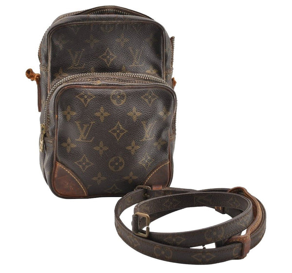 Authentic Louis Vuitton Monogram Amazone Shoulder Cross Bag M45236 Junk 5428I