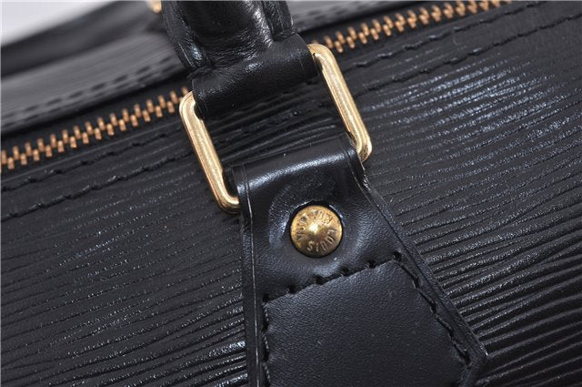 Authentic LOUIS VUITTON Epi Speedy 30 Hand Bag Purse Black M59022 LV 5429C