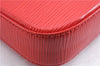 Authentic Louis Vuitton Epi Pochette Accessoires Pouch Red M40776 LV 5429E