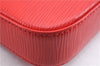 Authentic Louis Vuitton Epi Pochette Accessoires Pouch Red M40776 LV 5429E