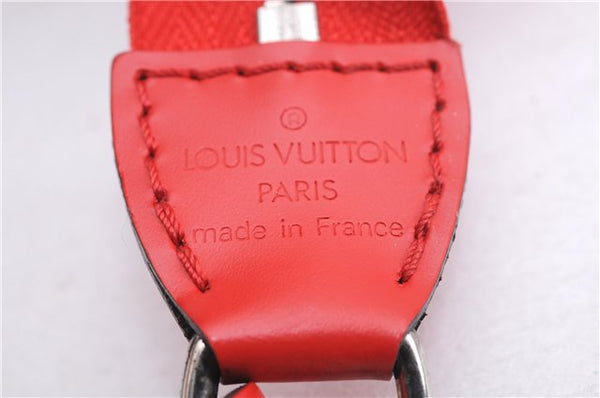 Authentic Louis Vuitton Epi Pochette Accessoires Pouch Red M40776 LV 5429E
