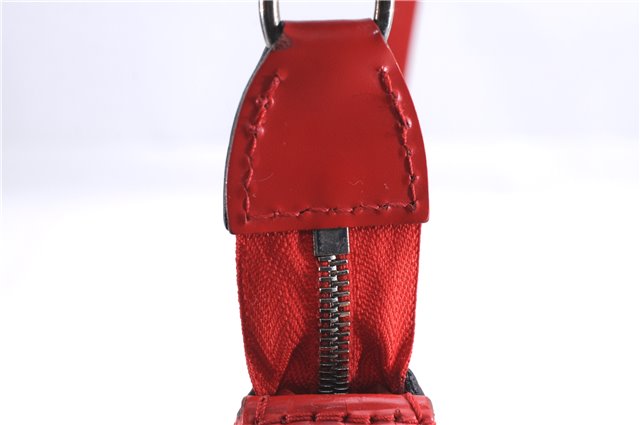 Authentic Louis Vuitton Epi Pochette Accessoires Pouch Red M40776 LV 5429E