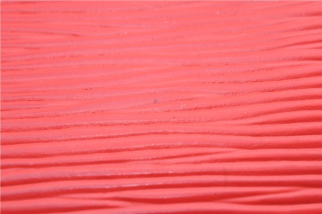 Authentic Louis Vuitton Epi Pochette Accessoires Pouch Red M40776 LV 5429E