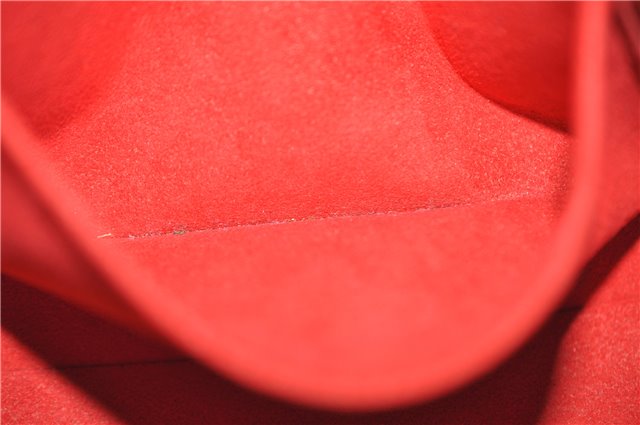 Authentic Louis Vuitton Epi Pochette Accessoires Pouch Red M40776 LV 5429E