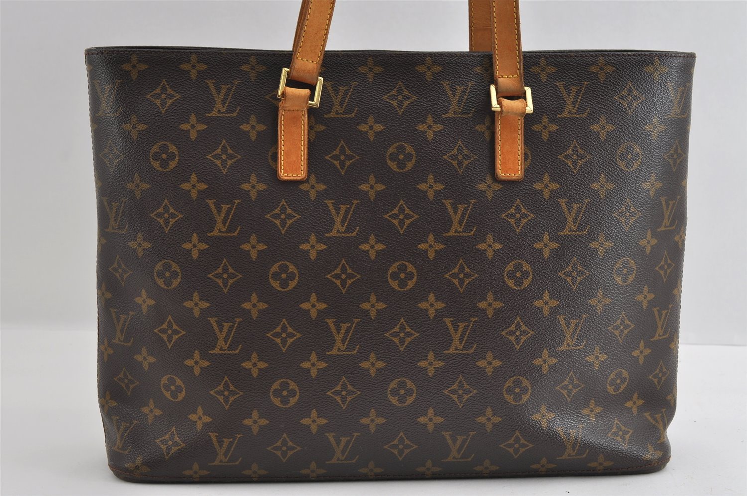 Authentic Louis Vuitton Monogram Luco Shoulder Tote Bag M51155 LV 5431I