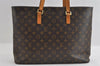 Authentic Louis Vuitton Monogram Luco Shoulder Tote Bag M51155 LV 5431I