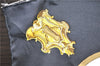 Authentic HERMES Carre 90 Scarf Key Tassel Motif Silk Black 5432D