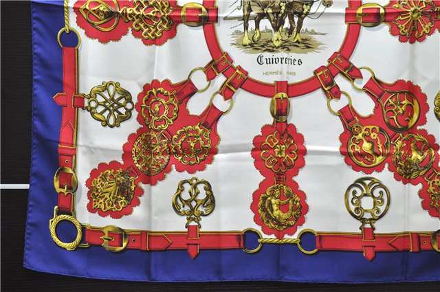 Authentic HERMES Carre 90 Scarf 