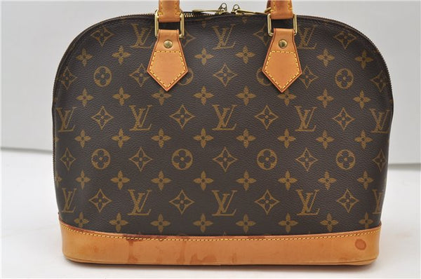 Authentic Louis Vuitton Monogram Alma Hand Bag Purse M51130 LV 5434E