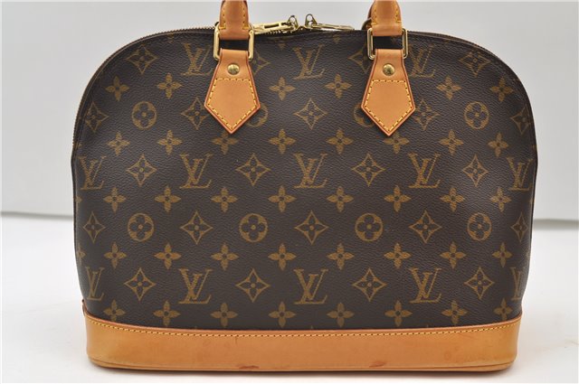 Authentic Louis Vuitton Monogram Alma Hand Bag Purse M51130 LV 5434E