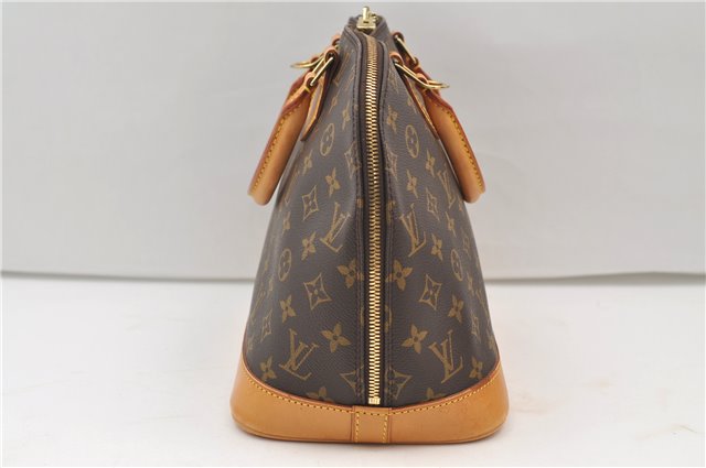 Authentic Louis Vuitton Monogram Alma Hand Bag Purse M51130 LV 5434E