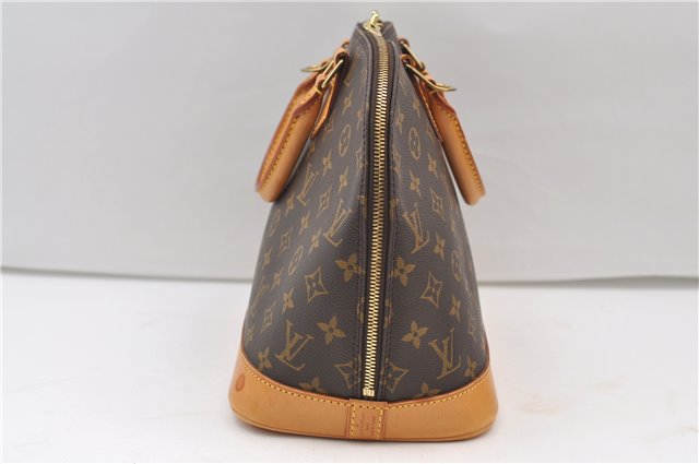 Authentic Louis Vuitton Monogram Alma Hand Bag Purse M51130 LV 5434E