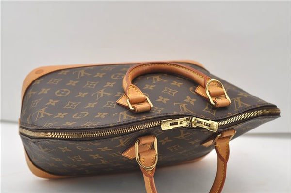 Authentic Louis Vuitton Monogram Alma Hand Bag Purse M51130 LV 5434E