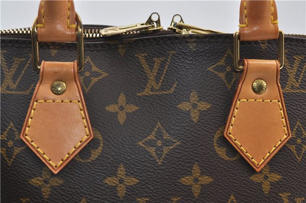 Authentic Louis Vuitton Monogram Alma Hand Bag Purse M51130 LV 5434E