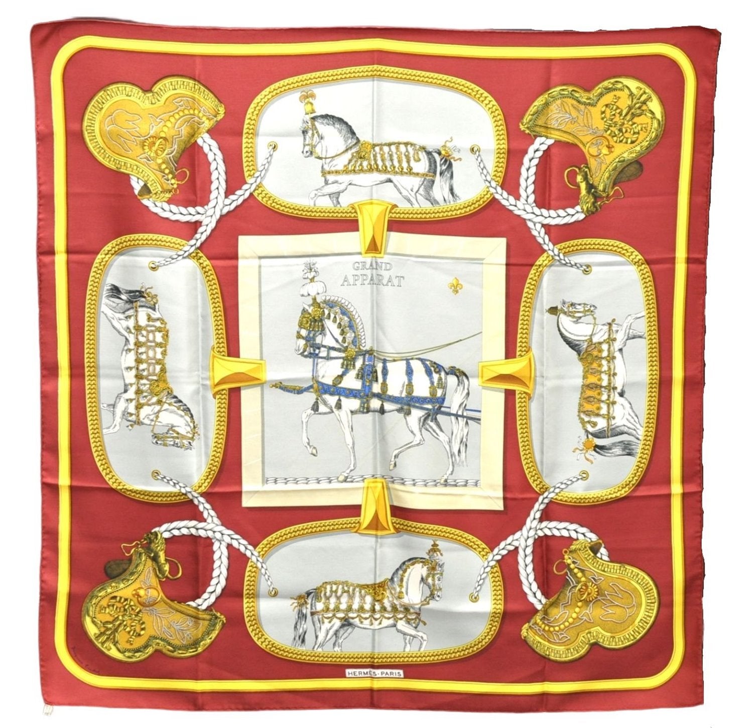 Authentic HERMES Carre 90 Scarf 