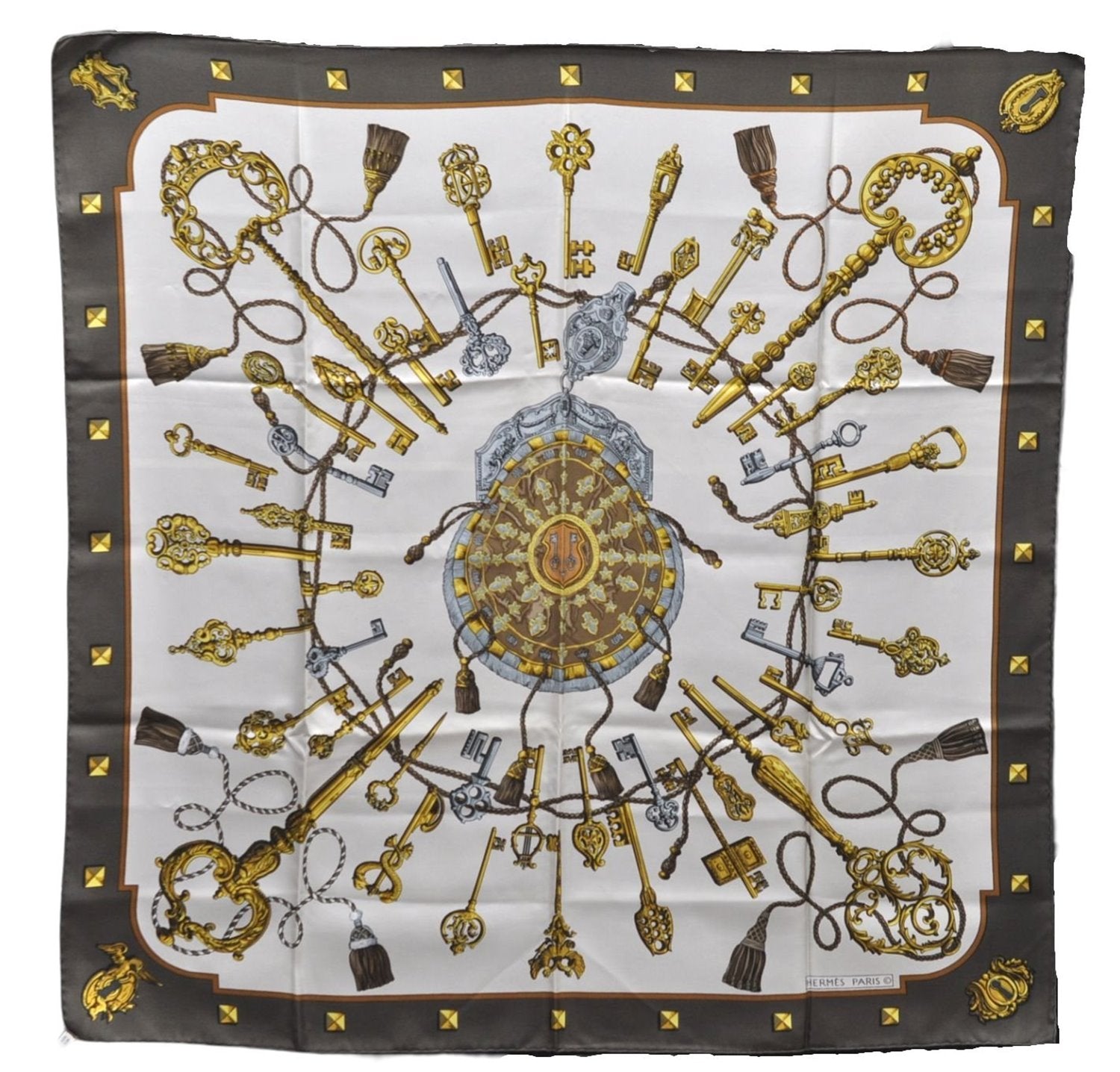 Authentic HERMES Carre 90 Scarf 