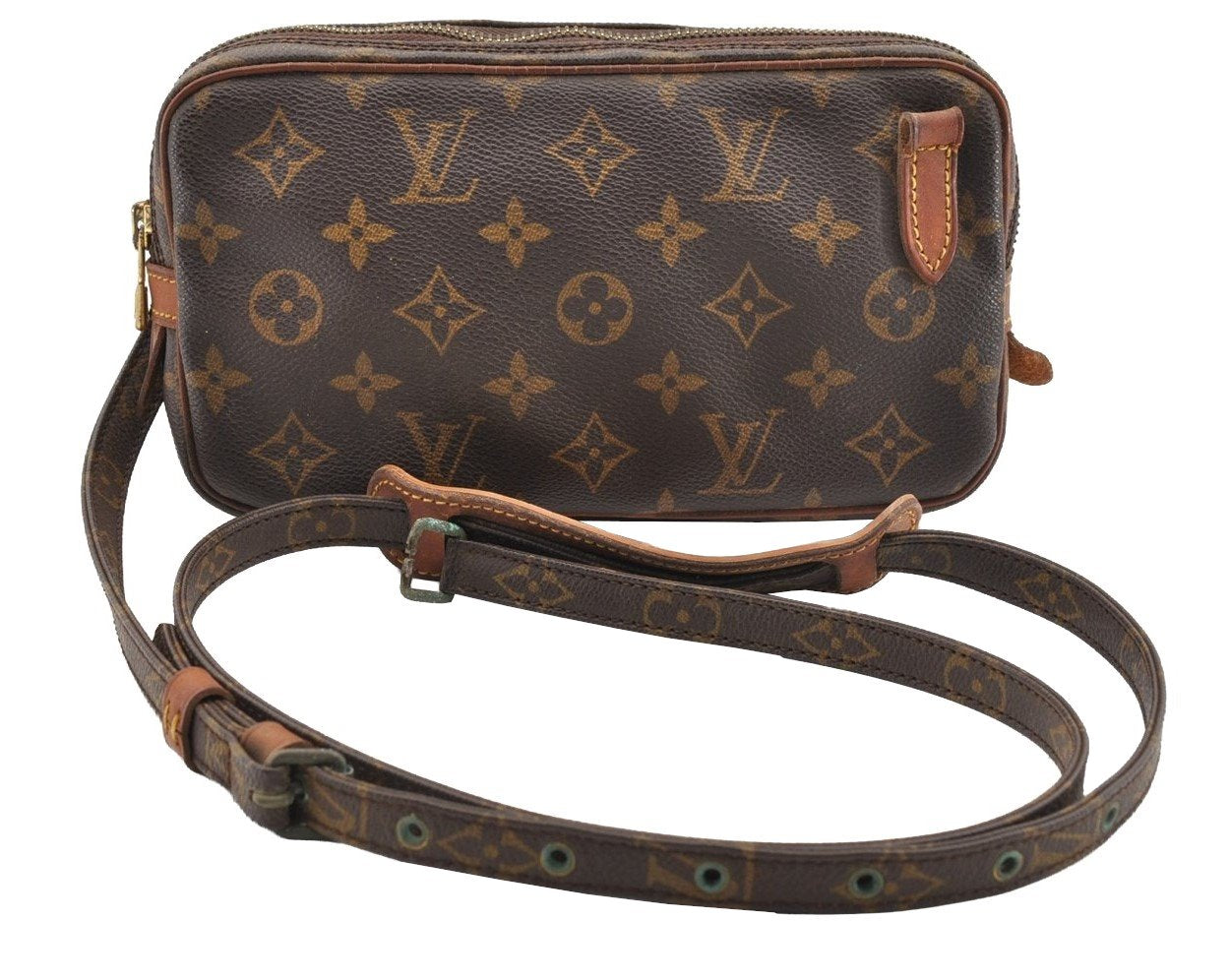 Auth Louis Vuitton Monogram Marly Bandouliere Shoulder Bag M51828 LV Junk 5436I