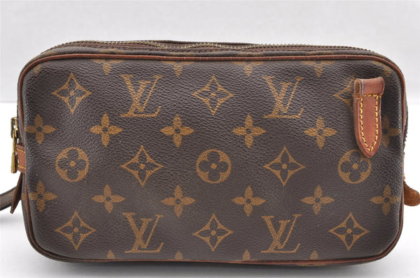 Auth Louis Vuitton Monogram Marly Bandouliere Shoulder Bag M51828 LV Junk 5436I
