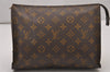 Auth Louis Vuitton Monogram Poche Toilette 26 Cosmetics Pouch Old Model LV 5437I