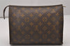 Auth Louis Vuitton Monogram Poche Toilette 26 Cosmetics Pouch Old Model LV 5437I