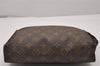 Auth Louis Vuitton Monogram Poche Toilette 26 Cosmetics Pouch Old Model LV 5437I