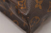 Auth Louis Vuitton Monogram Poche Toilette 26 Cosmetics Pouch Old Model LV 5437I