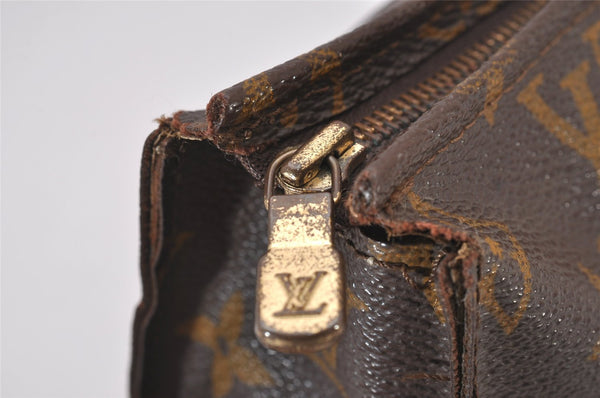 Auth Louis Vuitton Monogram Poche Toilette 26 Cosmetics Pouch Old Model LV 5437I