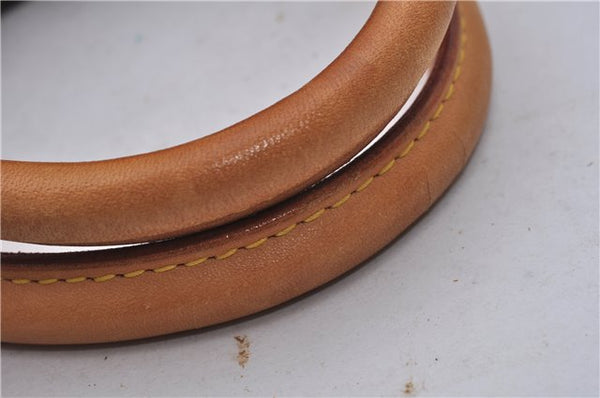 Authentic Louis Vuitton Monogram Sac Plat Hand Bag M51140 LV 5438E