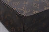 Authentic Louis Vuitton Monogram Sac Plat Hand Bag M51140 LV 5438E