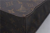 Authentic Louis Vuitton Monogram Sac Plat Hand Bag M51140 LV 5438E