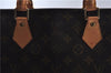 Authentic Louis Vuitton Monogram Sac Plat Hand Bag M51140 LV 5438E