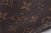 Authentic Louis Vuitton Monogram Sac Plat Hand Bag M51140 LV 5438E