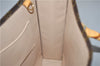 Authentic Louis Vuitton Monogram Sac Plat Hand Bag M51140 LV 5438E